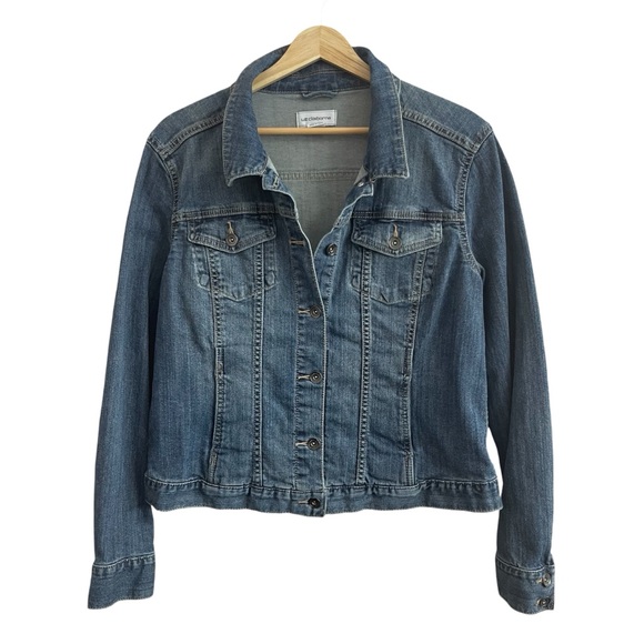 Upcycled Football Denim Jacket - Picture 2 of 6